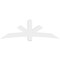 Ekena Millwork Alberta Architectural Grade PVC Gable Bracket, 84"W x 28"H x 6"D x 6"F, 8/12 Pitch GBP084X28X0606ALB00 - alternate 4